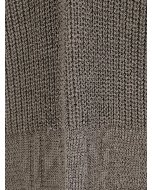 Daily Paper Gray "Band" Knit Sweater for men