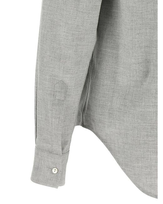 Xacus Gray 'Marta' Flannel Shirt