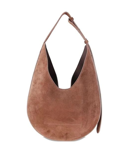 Aesther Ekme Brown "Hobo" Medium Shoulder Bag