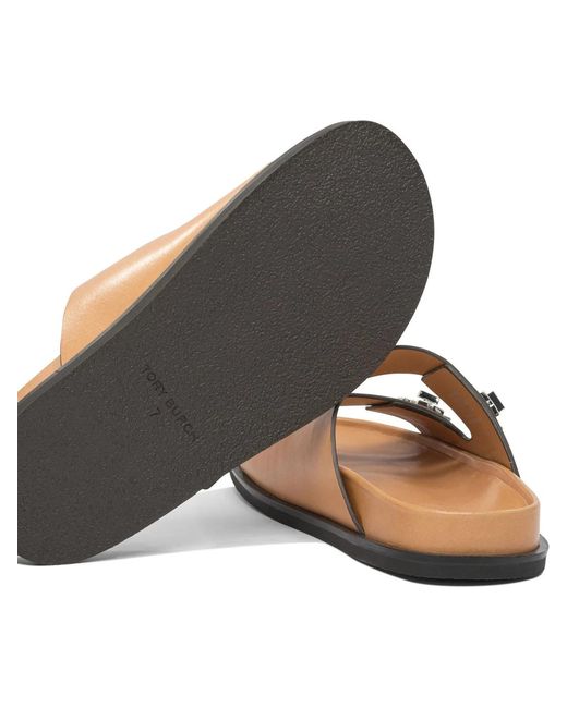 Tory Burch White Rubber Sandals