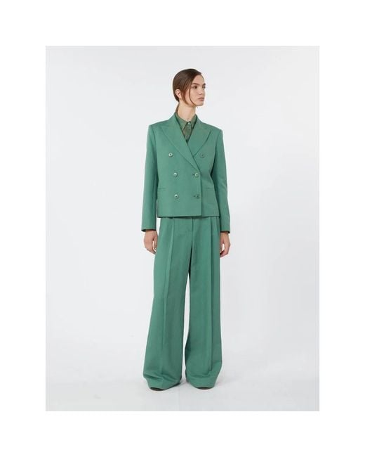 Weekend by Maxmara Green Wkdveliero Trouser