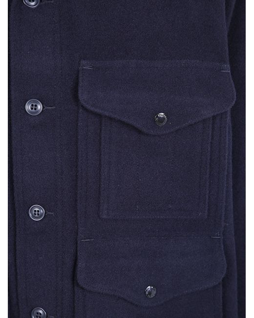 Filson Blue "Mackinaw" Cruiser for men