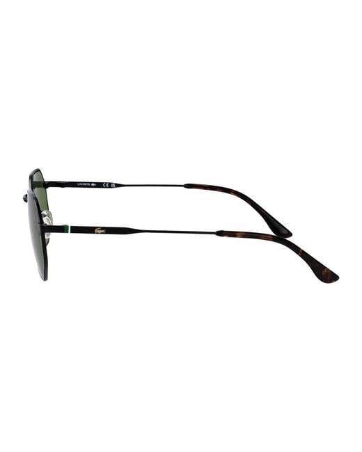 Lacoste Green Metal Sunglasses