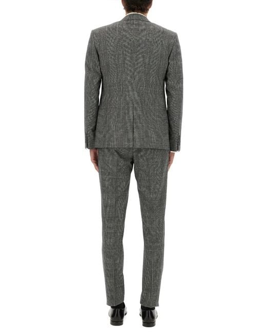 Dolce & Gabbana Gray Dolce & Gabbana Virgin Wool Suit for men
