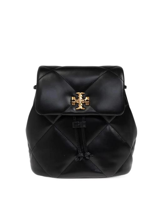 Tory Burch Black Leather Backpack