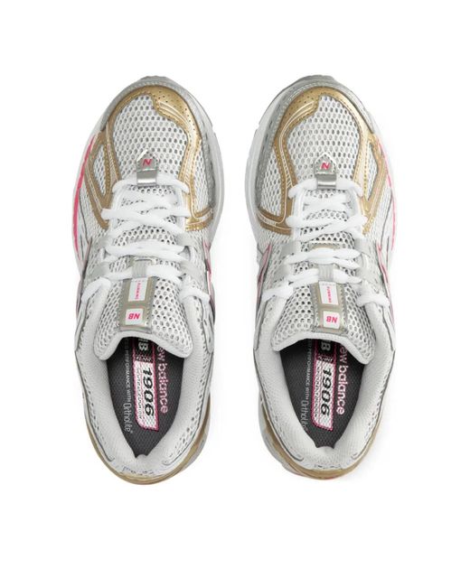 New Balance White 1906R Dragon Berry Sneakers for men