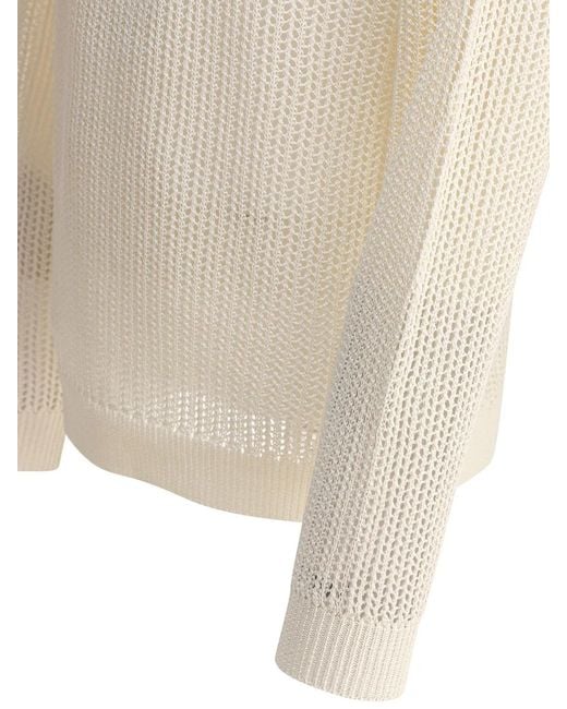 Nonnative White Linen Knitwear for men
