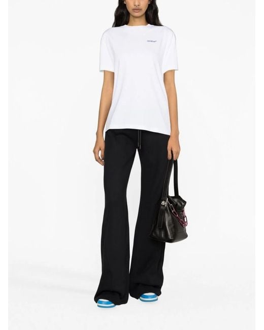 Off-White c/o Virgil Abloh Blue Cotton Joggers