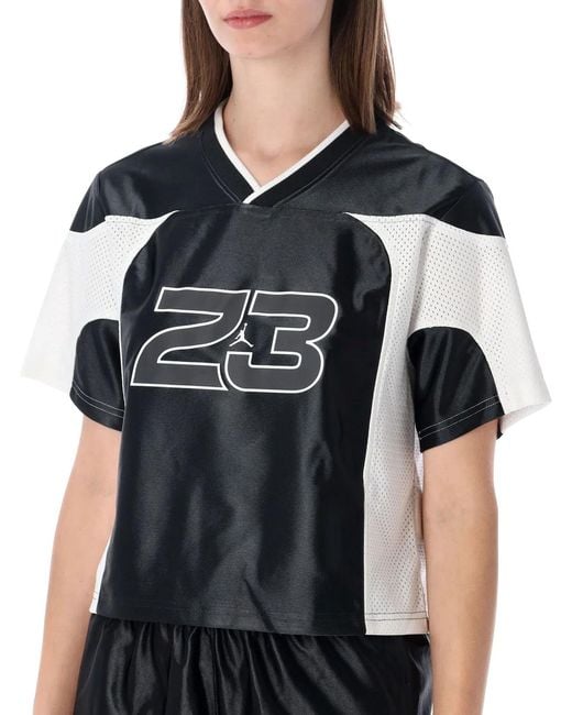 Nike Black Jordan Flight Mesh Top