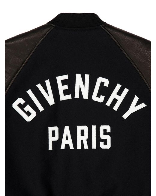 Givenchy Black Mix Material Jacket For for men