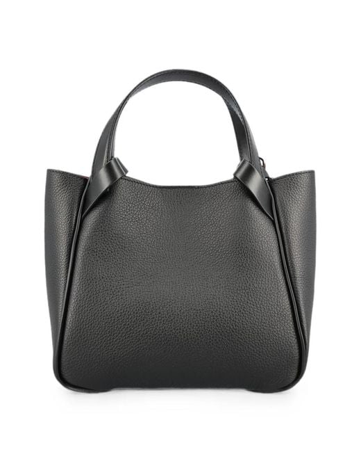 Christian Louboutin Black Bettina Mini Leather Tote