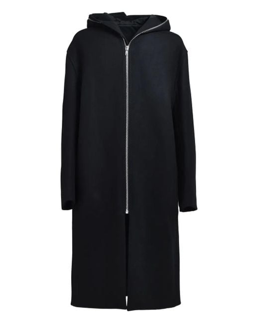 Rick Owens Black "Gimp Mac" Coat for men
