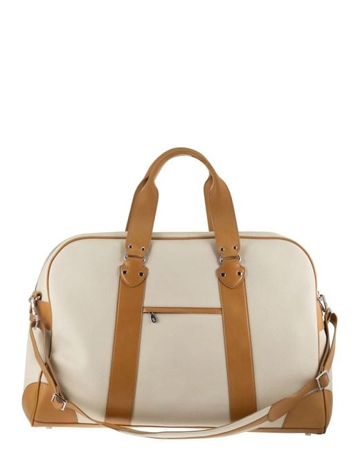 Brunello Cucinelli Metallic Street Bag for men