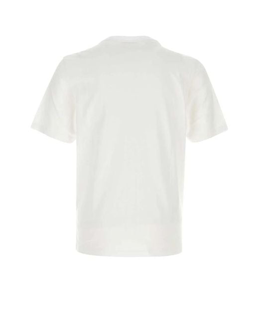 Maison Kitsuné White Fox Head Regular Tee-Shirt for men