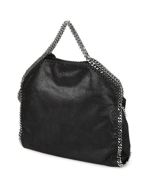 Stella McCartney Black Falabella Three Chain Tote