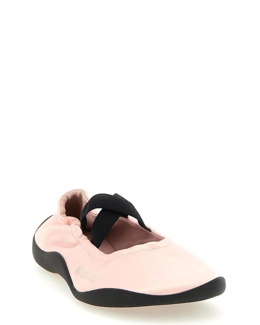 Balenciaga Pink 'Shibuya' Ballet Flats