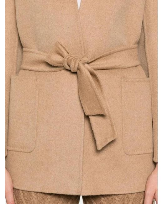 Max Mara Natural Woolen Coat