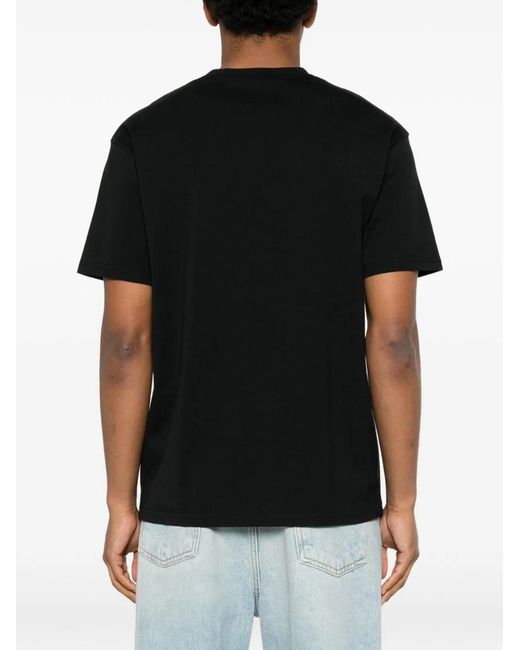 Givenchy Black T-Shirt With Photographic Negative Print for men