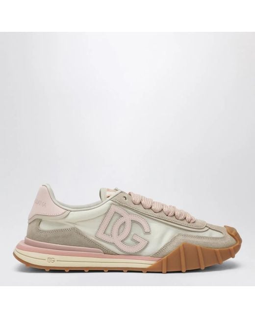 Dolce & Gabbana Natural Dolce&Gabbana Dg Athletic Sneakers