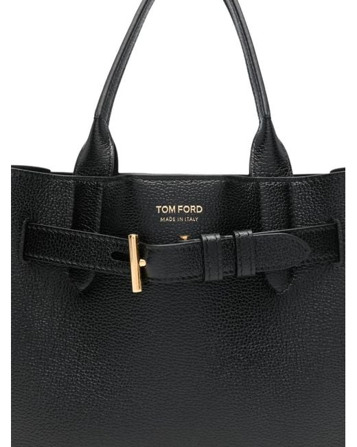 Tom Ford Black Audrey Small Leather Tote