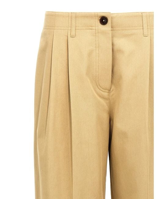 Totême Natural 'Relaxed Chino' Pants