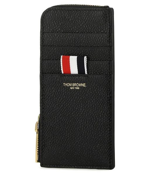 Thom Browne Black Portatessere