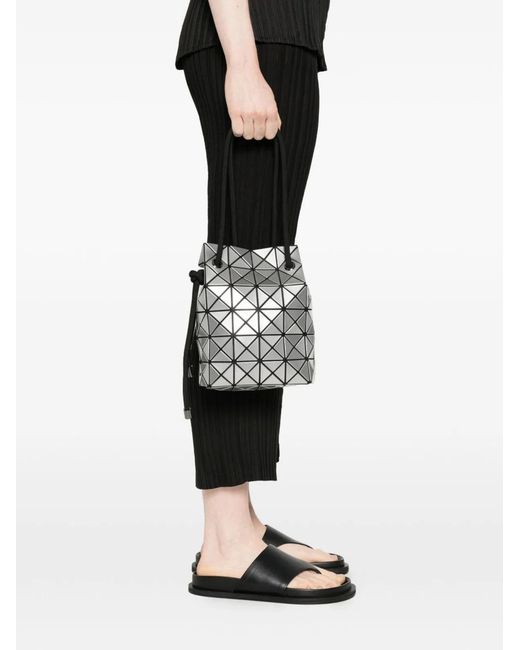 Issey Miyake White "Wring" Satchel Bag
