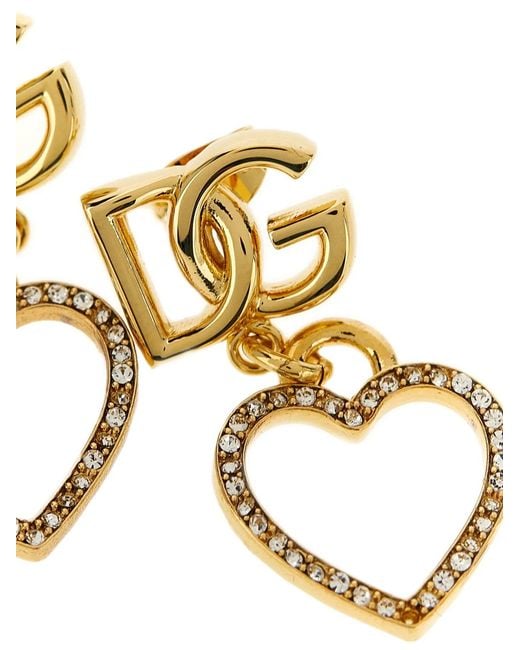 Dolce & Gabbana Metallic Dolce & Gabbana Pendant Earrings