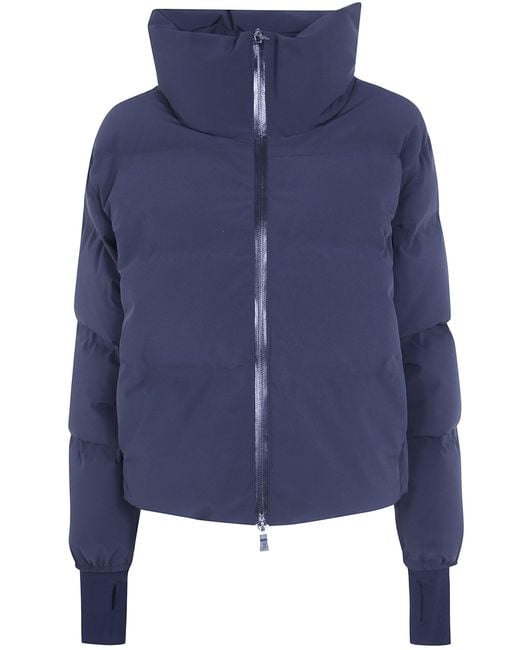 Herno Blue Cropped Jacket