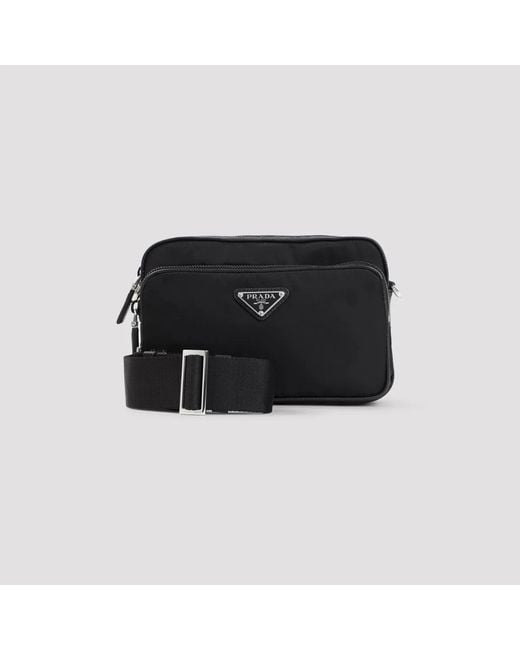 Prada Black Re-Nylon Bag for men