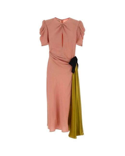 Valentino Garavani Pink Midi Dress