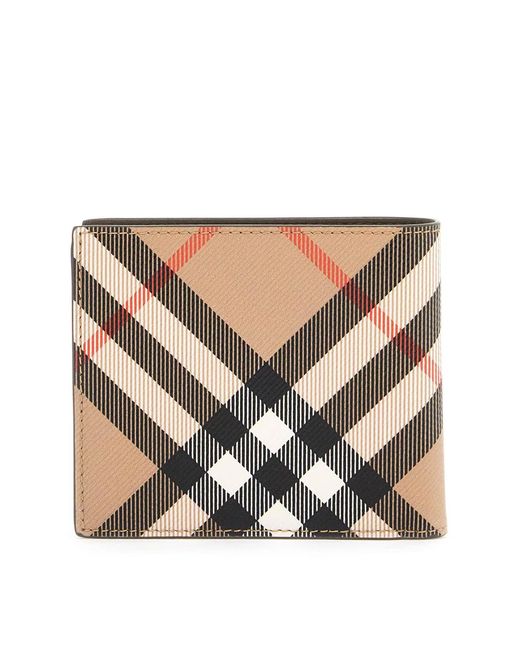 Burberry Natural Polyurethane Wallet for men