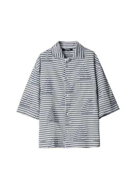 Jacquemus Blue La Chemise Plage for men