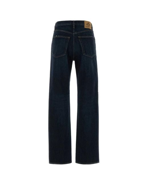 Prada Blue Pantaloni