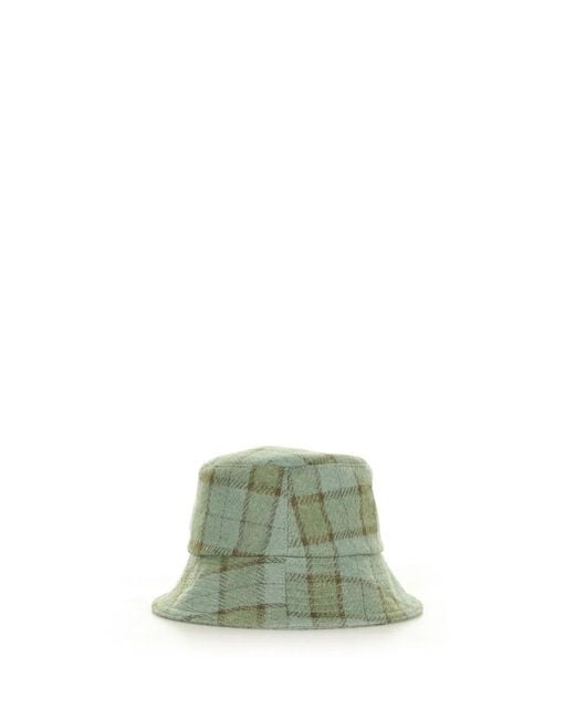 Helen Kaminski Green Wool Hat