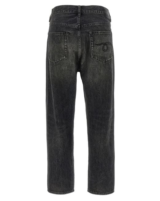 R13 Gray 'Crossover' Jeans