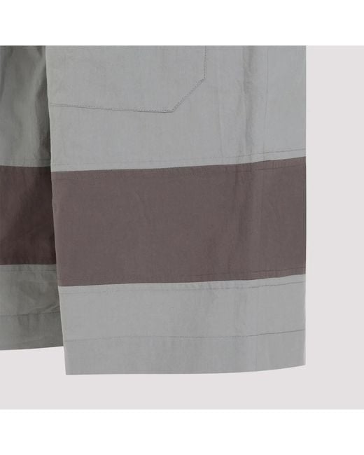 Craig Green Gray Barrel Shorts for men
