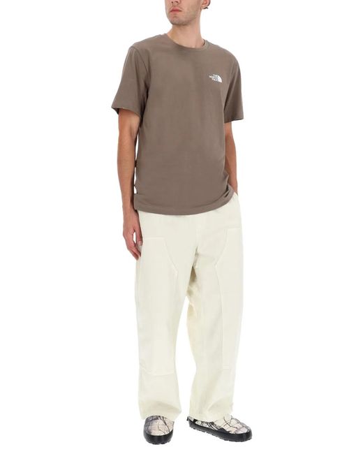 The North Face Gray "Simple Dome" T-Shirt for men