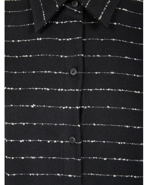 Maria Calderara Black Shirt Dress