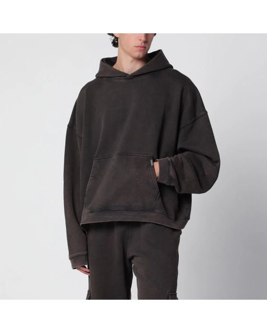 Represent Black Coffeecolored Hoodie for men