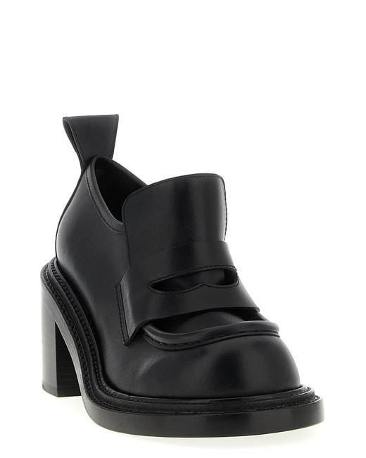 Moschino Black 'Olivia' Loafers