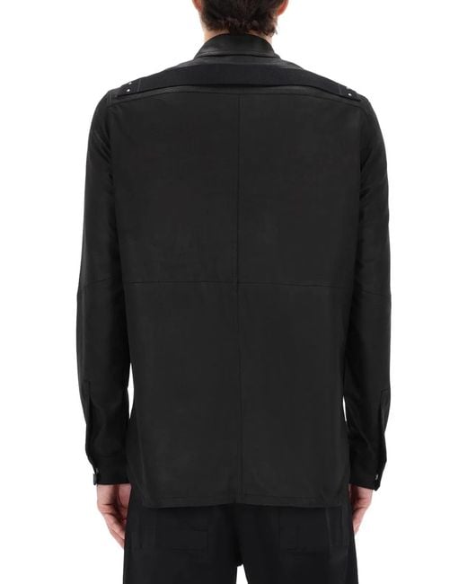 Rick Owens Black Giacca for men