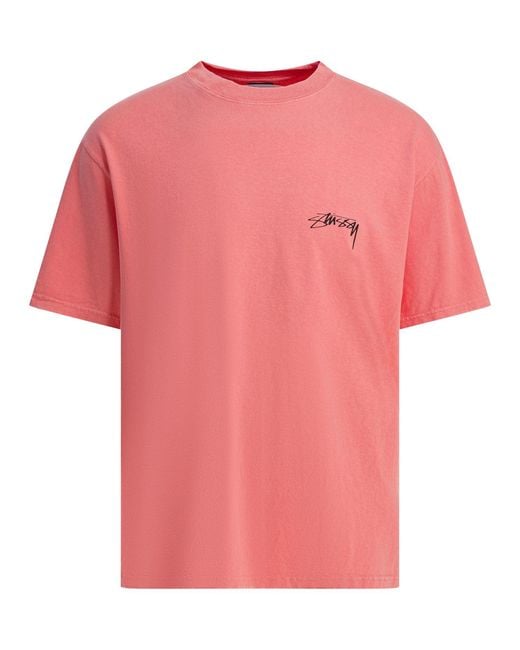 Stussy Pink T-Shirts for men