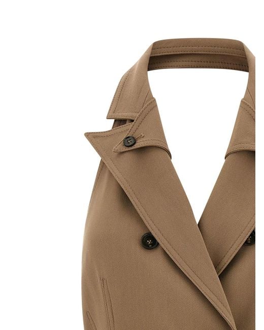 Elisabetta Franchi Natural Vest Dress