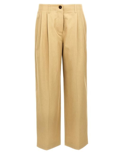 Totême Natural 'Relaxed Chino' Pants