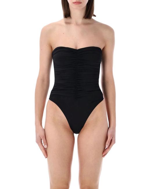 BELAMER Black Vivien Strapless One Piece