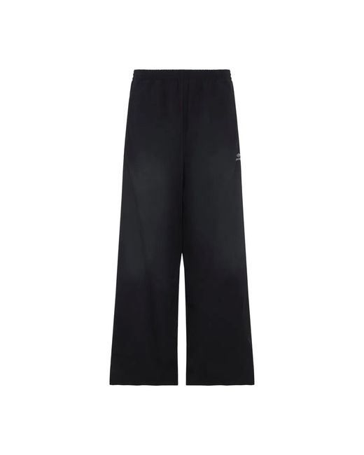 Balenciaga Black Tracksuit Pants for men