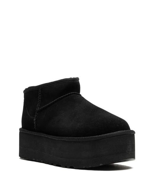 Ugg Black "Classic Ultra Mini Platform"