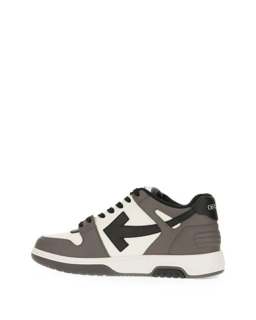 Off-White c/o Virgil Abloh White "Out Of Office Calf Leater" Sneakers