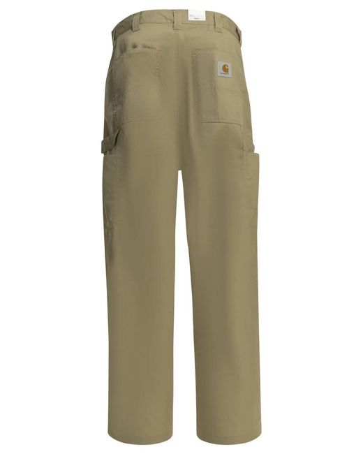 Carhartt Green "Postal Single Knee" Work Pants for men